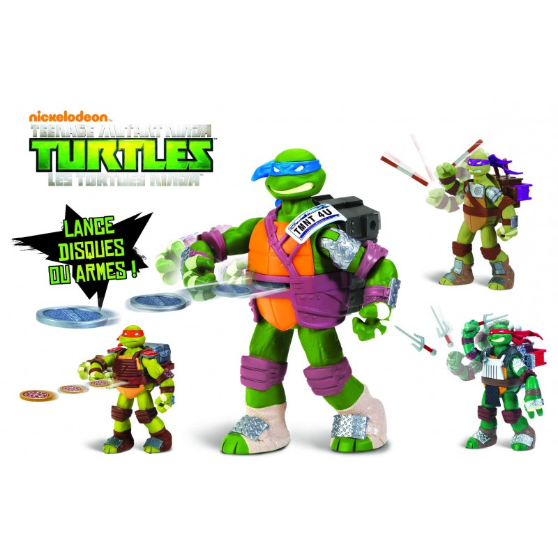 Jouet giochi preziosi les tortues ninja, Figurine articulée tortues ninja,  Personnage tortue ninja