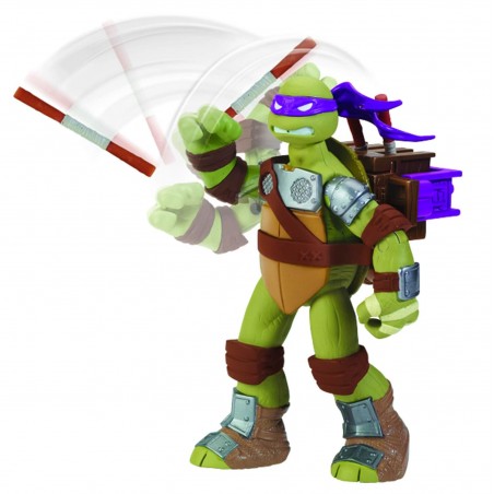 Arme de combat Leonardo Tortues Ninja Giochi : King Jouet