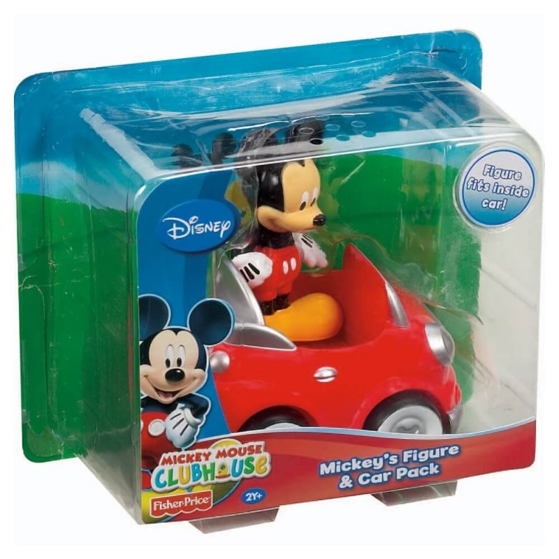 Figurine Mickey et sa voiture - Fisher Price