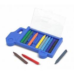 12 crayons de cire avec...