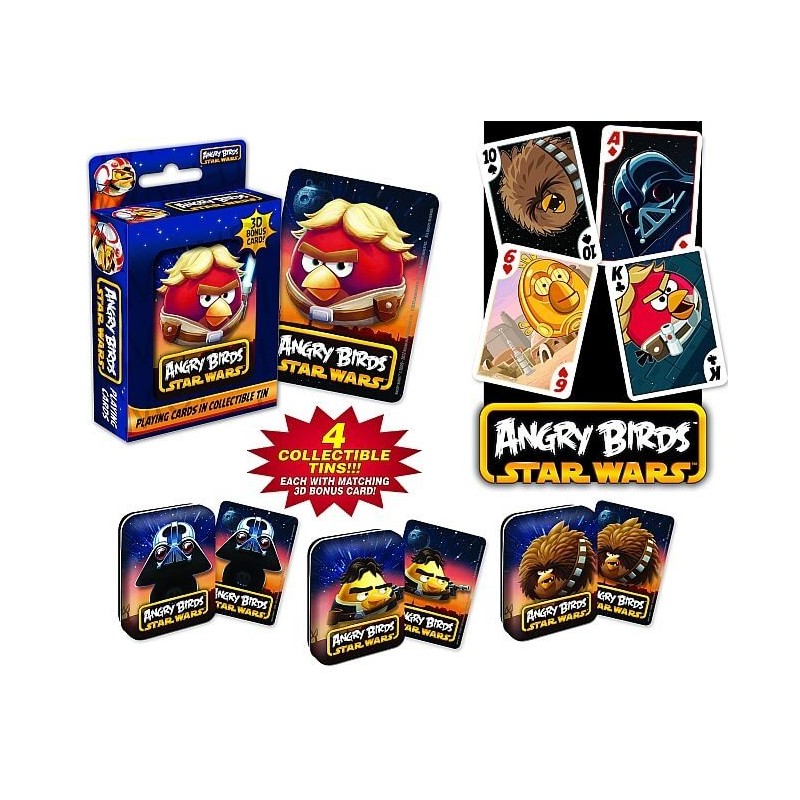 Jeu de cartes Star Wars Angry Birds