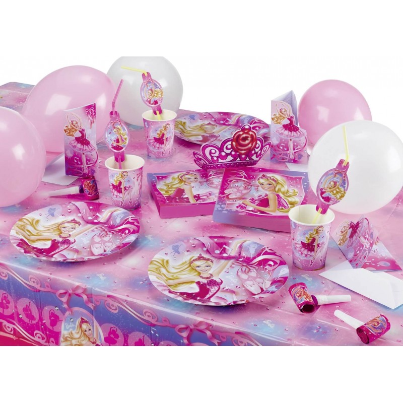 VMOTA Barbie Anniversaire Décoration, 36 Pcs Barbie Fêtes