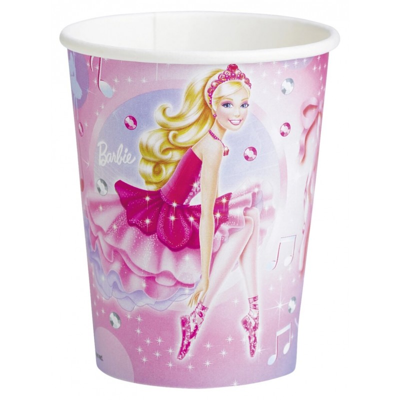 Barbie Sweet Life Lot De 8 Assiettes En Carton 23 Cm - Cdiscount