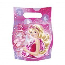 6 Pochettes cadeaux barbie...