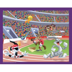Puzzle 45 pièces Looney Tunes aux Jeux Olympiques