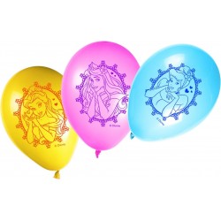 8 ballons Princesses Disney