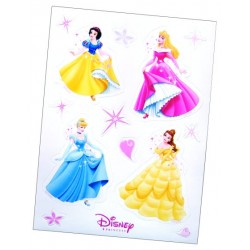 16 Stickers Princesses Disney