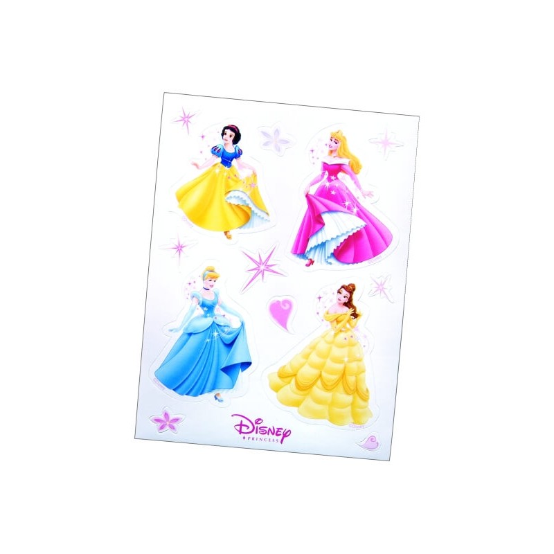 16 Stickers Princesses Disney