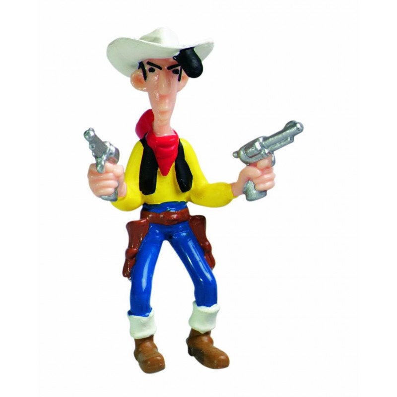 Figurine Lucky Luke avec ses pistolets