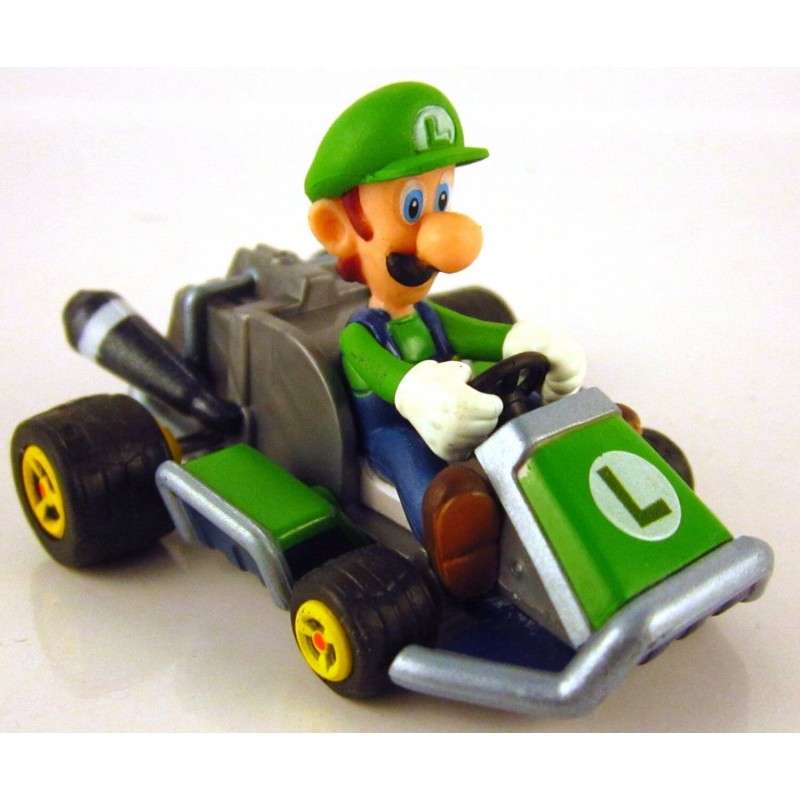 Mario Kart 7 - voiture à rétrofriction - Luigi