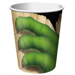 8 Gobelets carton Jurassik...