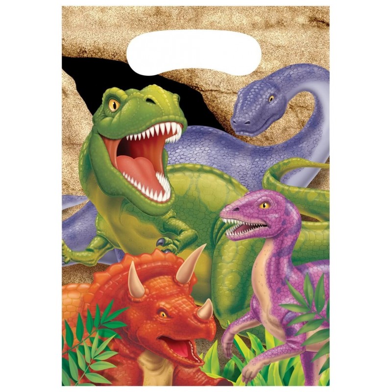 8 pochettes cadeaux Jurassik World