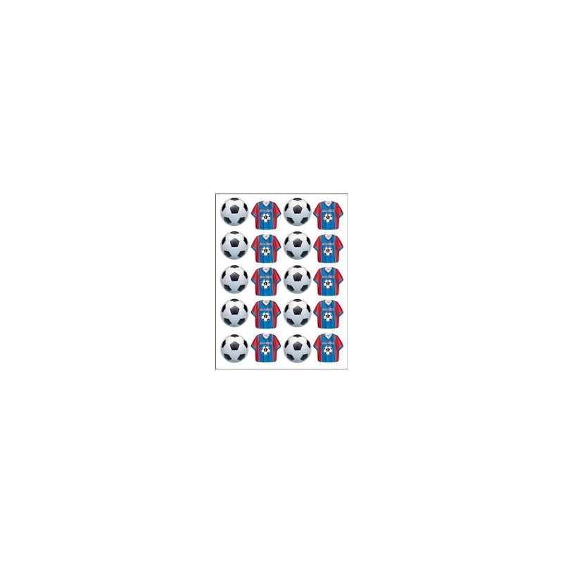 80 Stickers thème Football