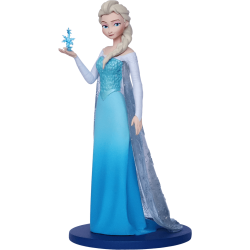 Figurine reine des neiges Elsa - statuette résine 14 cm