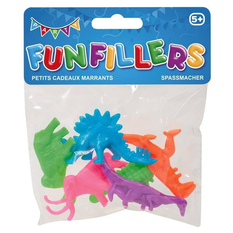 Sachet de 6 mini figurines dinosaures