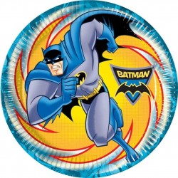 8 Assiettes en carton Batman Comics