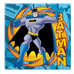 20 serviettes en papier Batman Comics