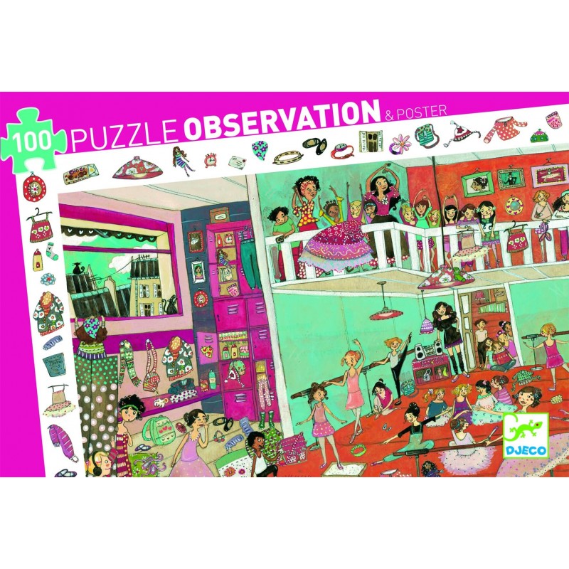 Puzzle Djeco Danse 100 pièces