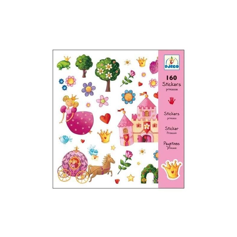 160 Stickers Princesse Marguerite - Djeco