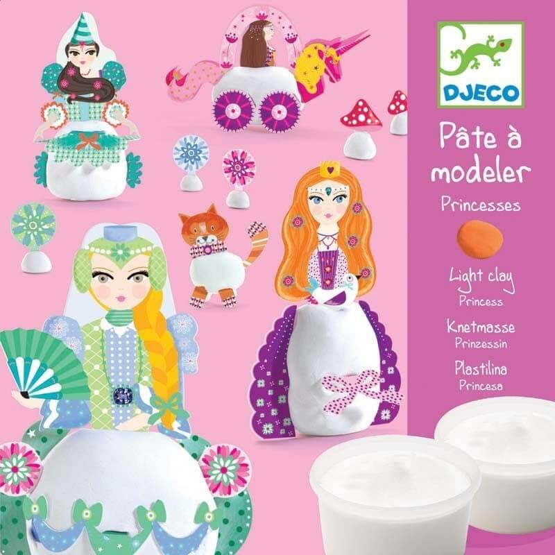 Pâte à modeler Djeco - Princesses