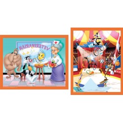 Puzzle MB 2X25 pièces "les...