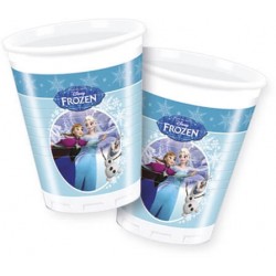 8 Gobelets Reine des Neiges...
