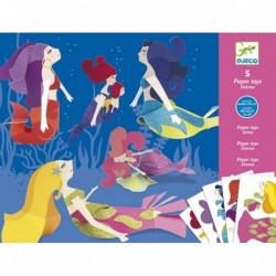 Les sirènes Paper Toys - Djeco