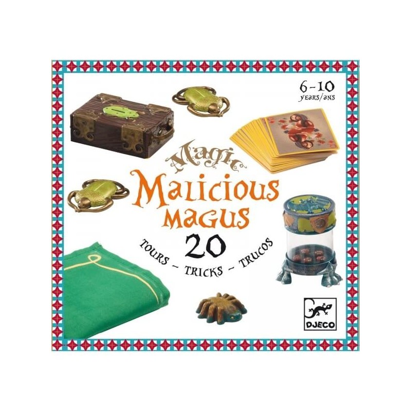 Malicious magus 20 tours de magie - Djeco