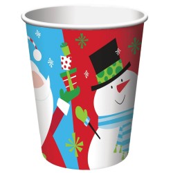 8 Assiettes en carton Père Noël 23 cm : Deguise-toi, achat de