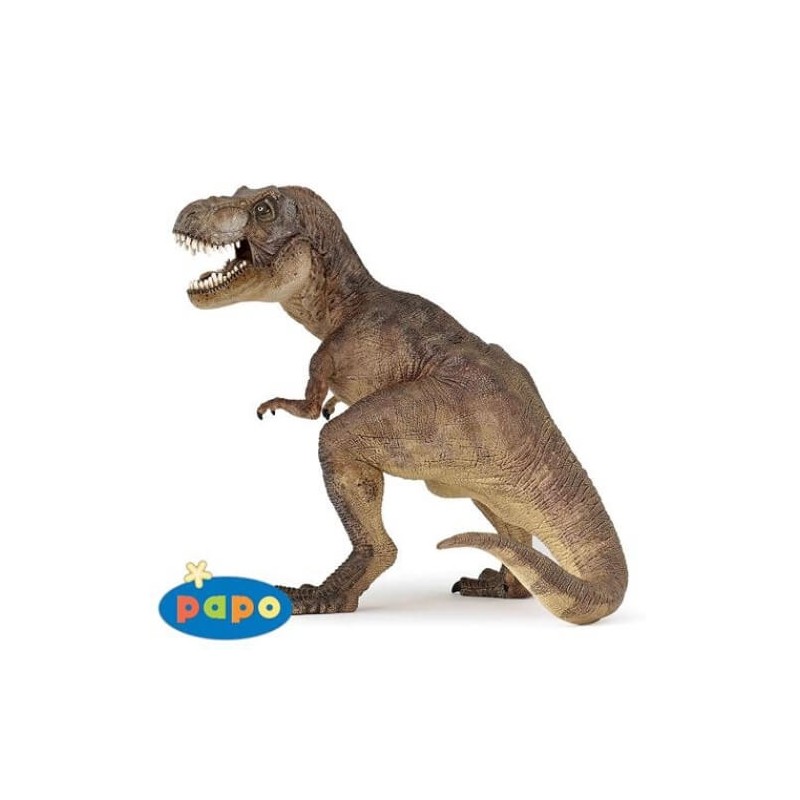 Figurine dinosaure Tyrannosaure Rex marron - Papo