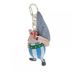 Porte clés Obelix avec son menhir
