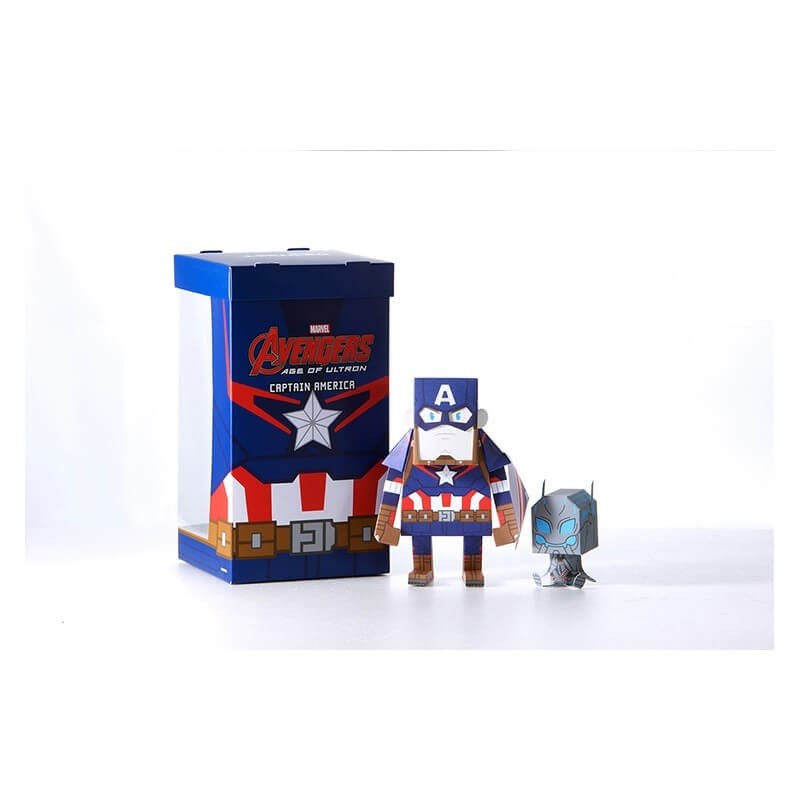 Paper Toy Momot Captain America
