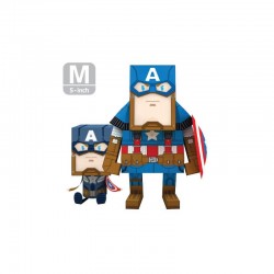 Captain America Soldat d'hiver M (13 cm ) - Paper Toy Momot
