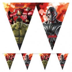 Guirlande fanions Avengers 2,3m - Age of Ultron