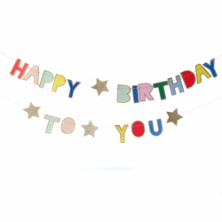 Guirlande Happy Birthday...
