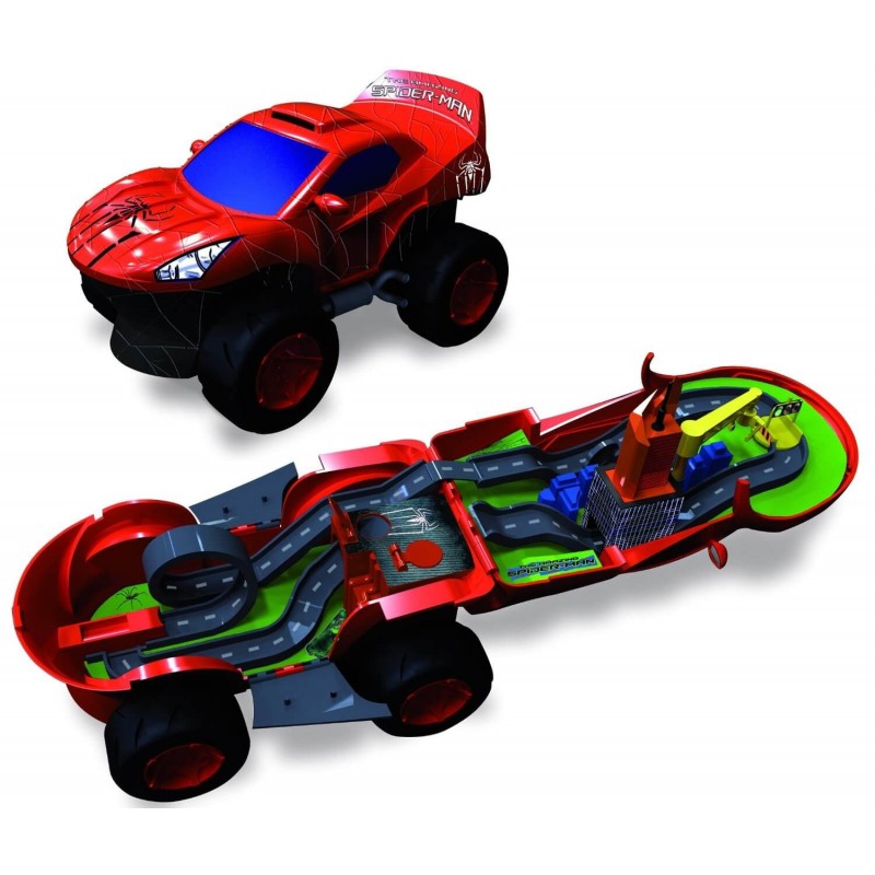 Spiderman Car + circuit de voitures - jouets spiderman