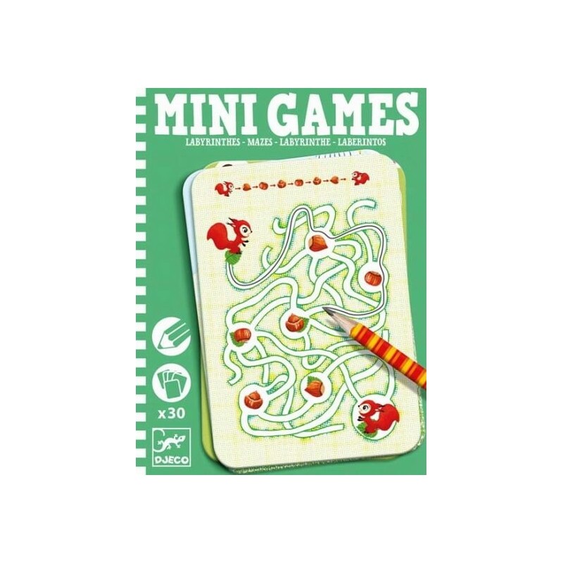 Mini Games les labyrinthes d'Ariane - Djeco