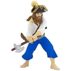 Figurine corsaire à la hache