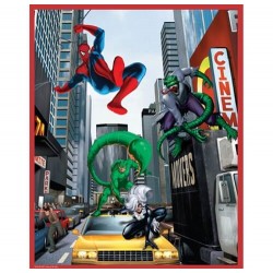 Puzzle 100 pièces Spiderman contre Lézard et Scorpion - MB