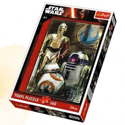 Puzzle Star Wars 160 pièces - les droides