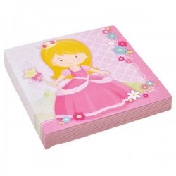 20 Serviettes en papier Little Princesse