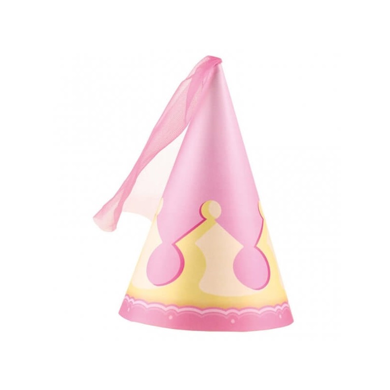 4 chapeaux de fête Little Princesse