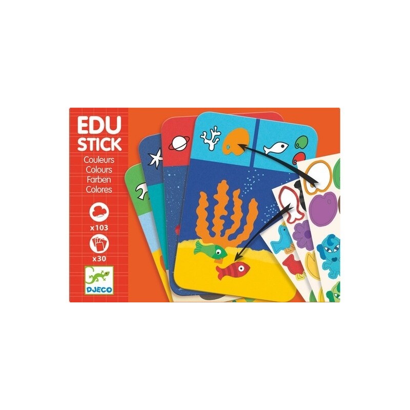 Edu stick Jeu des couleurs - Djeco