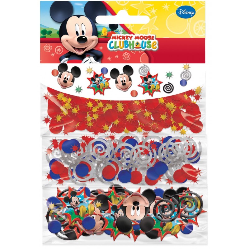 Ensemble de Confettis pour une fête magique sur le thème de Mickey Mouse