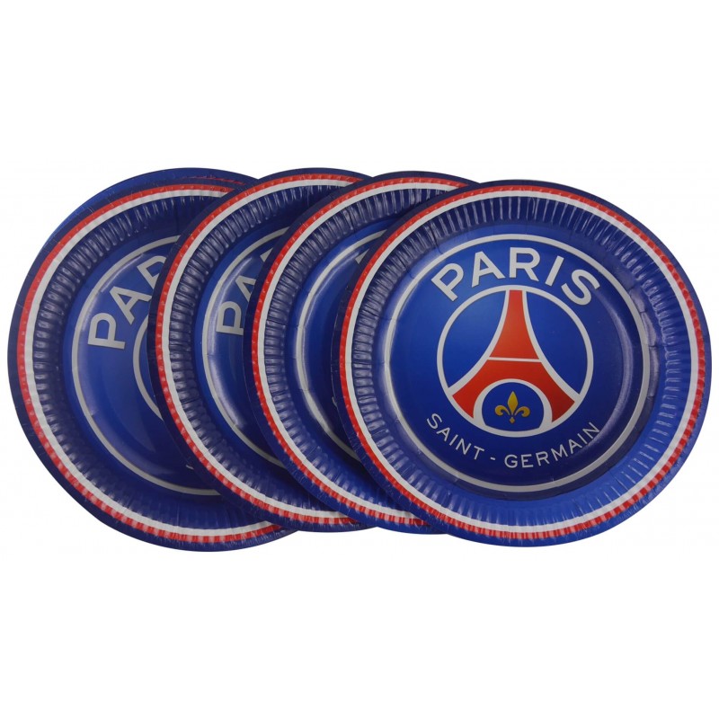 6 gobelets jetables PSG