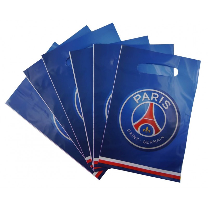 6 sacs cadeaux PSG pour l'anniversaire de votre enfant