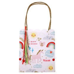 8 sacs cadeaux Licorne Meri Meri