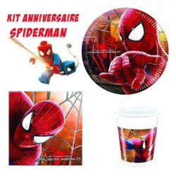 Kit Anniversaire Spiderman