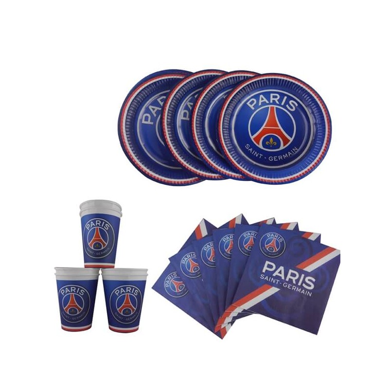 Kit Déco anniversaire thème football - Vaisselle Jetable pas cher