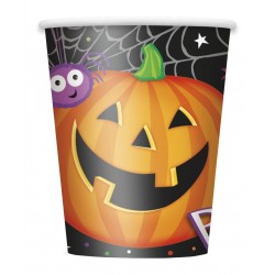 8 gobelets carton Halloween...